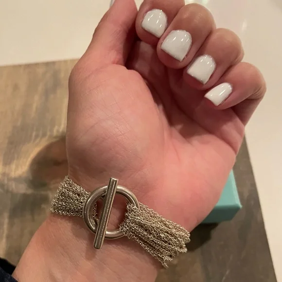 Tiffany & Co Heart Mesh Bracelet
